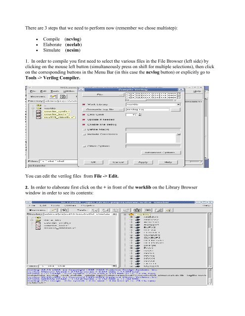 Post Synthesis Simulation Using NCLaunch(NC ... - DAIICT Intranet