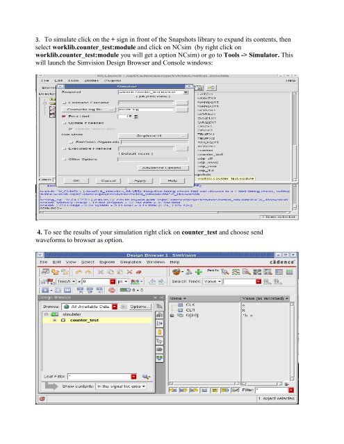 Post Synthesis Simulation Using NCLaunch(NC ... - DAIICT Intranet