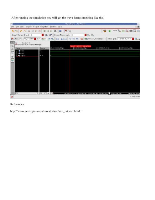 Post Synthesis Simulation Using NCLaunch(NC ... - DAIICT Intranet