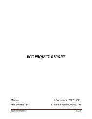 ECG Amplifier - DAIICT Intranet