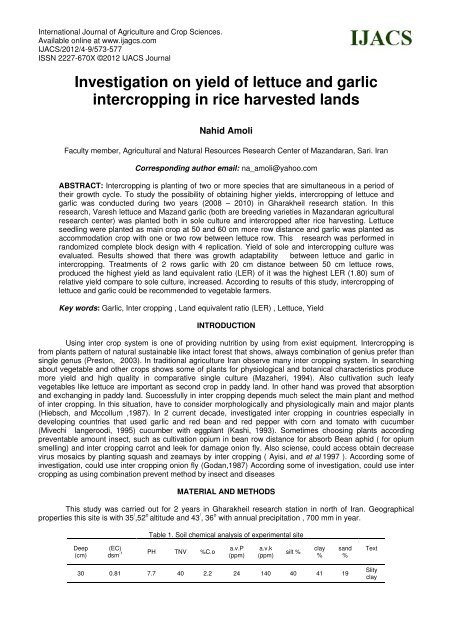 573-577 - International Journal of Agriculture and Crop Sciences ...