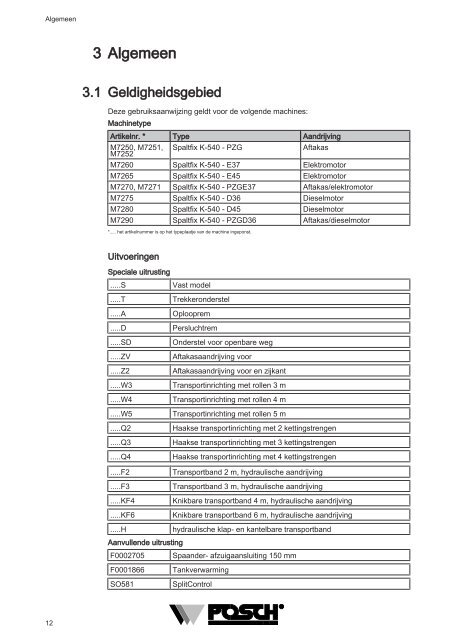 Spaltfix K-540 - Posch