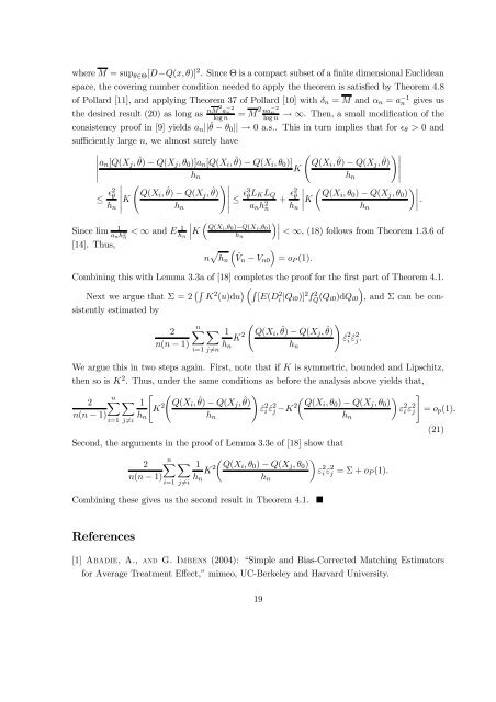 On the Identification of Misspecified Propensity Scores - School of ...