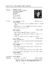 Curriculum Vitae David Sloth Pedersen - Department of Economics ...