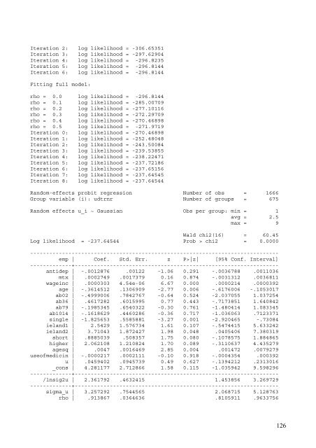 An Analysis on Danish Micro Data - School of Economics and ...