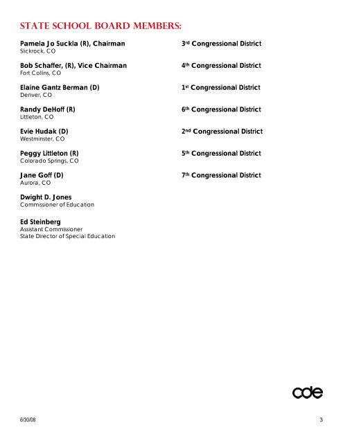 CDE IEP Procedural Manual - NW Colorado BOCES