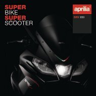 SUPER BIKE SUPER SCOOTER - Aprilia