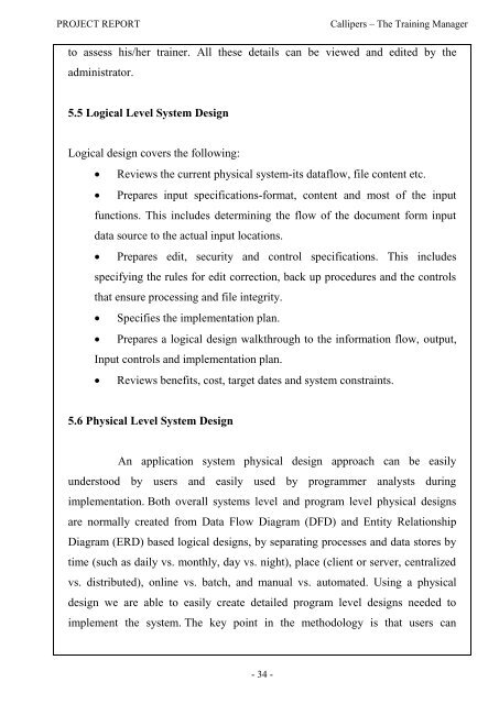 system design - DSpace at CUSAT - Cochin University of Science ...