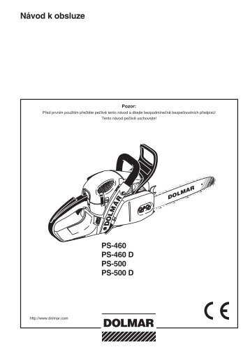 Návod k obsluze - Katalog - Dolmar