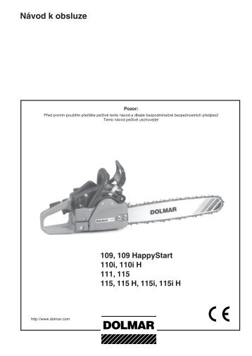 Návod k obsluze - Katalog - Dolmar