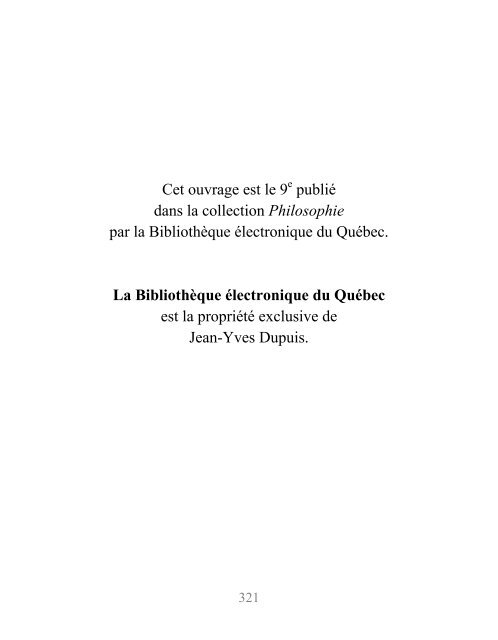 Théétète - La Bibliothèque électronique du Québec