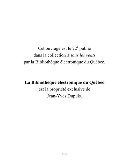 Le bal de Sceaux - La Bibliothèque électronique du Québec
