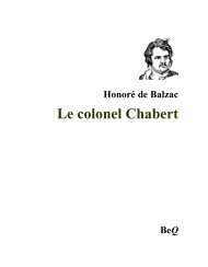 Le colonel Chabert - La Bibliothèque électronique du Québec