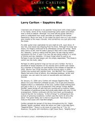 Larry Carlton – Sapphire Blue