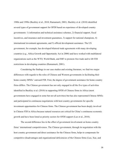 Foreign Direct Investment in Natural Resource Industries in Africa ...