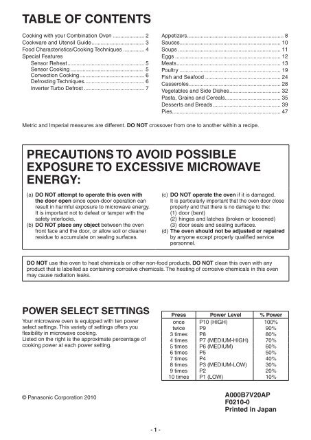 precautions to avoid possible exposure to excessive microwave