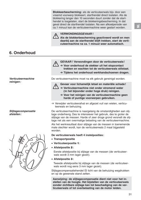 Instructies voor gebruik - GARDENA