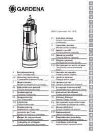 Katalog GARDENA Professional 2010