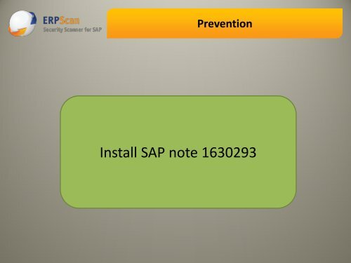Breaking SAP Portal - Proidea