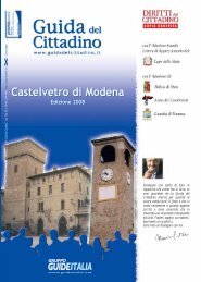 Castelvetro di Modena Castelvetro di Modena - Noi cittadini