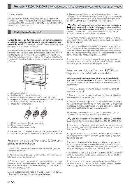 Trumatic S 2200 / S 2200 P - Ostsee Campingpartner