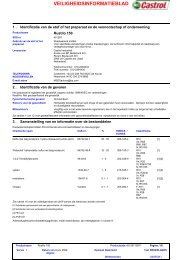 veiligheidsinformatieblad - BP