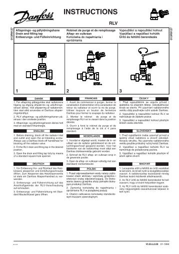 INSTRUCTIONS - Danfoss.com