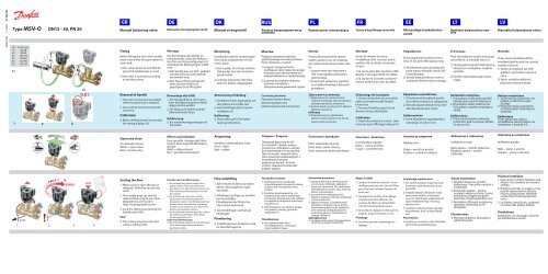 DK GB RUS DE FR PL EE LT LV - Danfoss.com