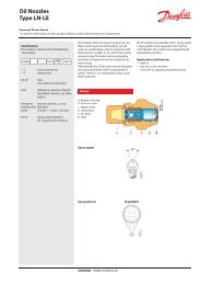 Hago Nozzle Chart