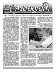 6/11/01 Astrogram - NASA Ames History Office