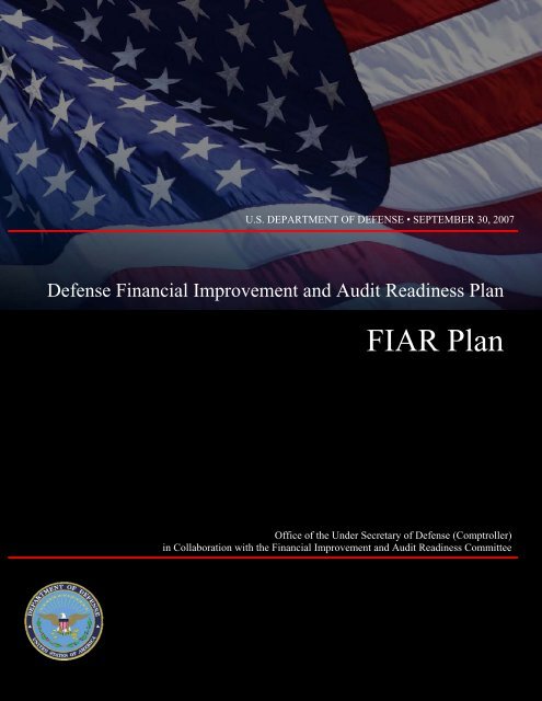 FIAR Plan - Office of the Under Secretary of Defense (Comptroller)