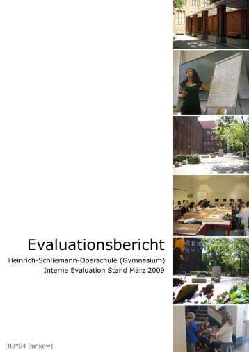 Interne Evaluation Evaluationsbericht der Steuergruppe