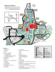 Map as of 8/16/10 - College of San Mateo