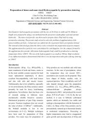 Preparation of dense and nano-sized Hydroxyapatite by presureless ...