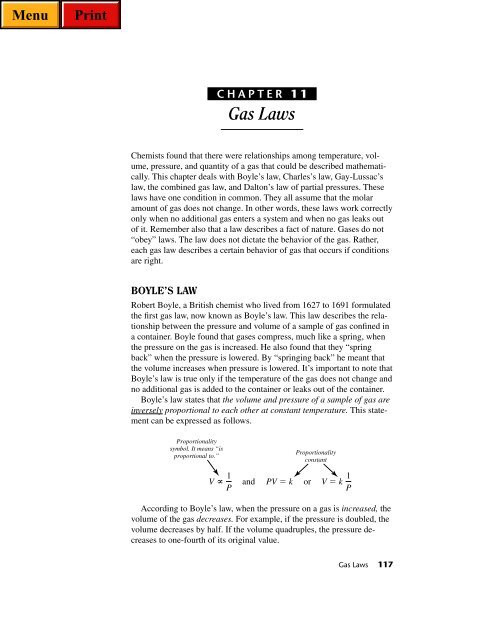 Gas Laws