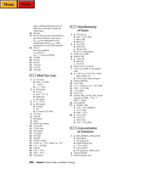 Gas Laws