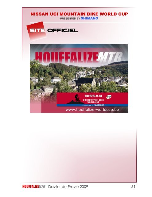 Dossier Presse - UCI World Cup Houffalize