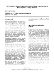 a PDF version - Continuous Casting Consortium