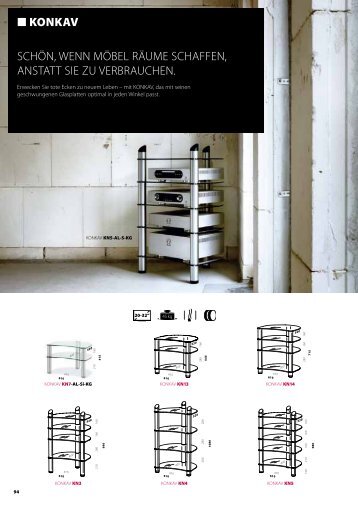 Datenblätter Konkav (PDF) - Audio Möbel