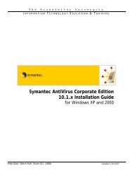 Symantec AntiVirus Corporate Edition 10.1.x Installation Guide