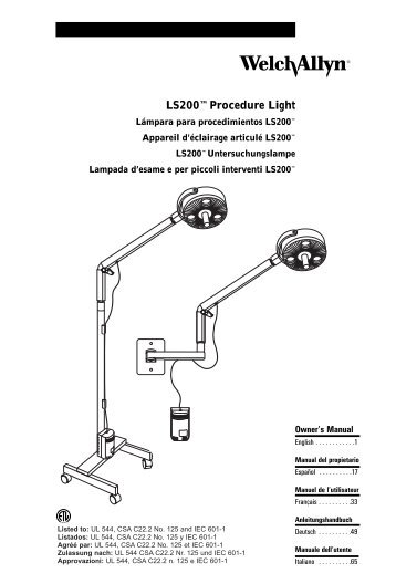 LS200 Procedure Light