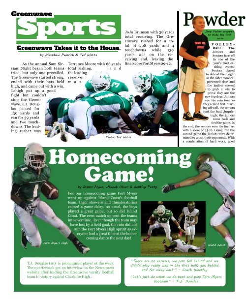 Volume 67 Issue 1 - Fort Myers High School