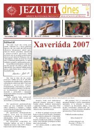 2007, apríl (pdf) - Jezuiti