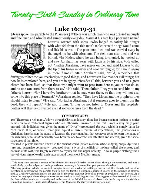 Luke 16:19-31 - Jezuiti