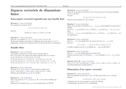 +Espaces vectoriels de dimensions finies [pdf]