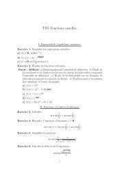 TD5 Fonctions usuelles. - CPGE Dupuy de Lôme