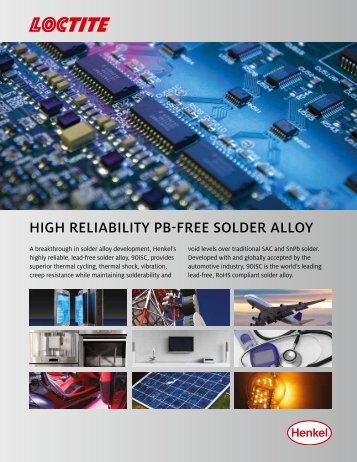 View or Download the High Reliability PB-Free Solder Alloy - Henkel