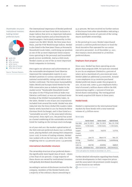 Henkel Annual Report 2011 - Henkel AG & Co. KGaA Annual Report ...