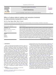 Effects of sodium dodecyl sulphate and sonication ... - ResearchGate