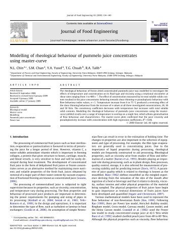 Journal of Food Engineering